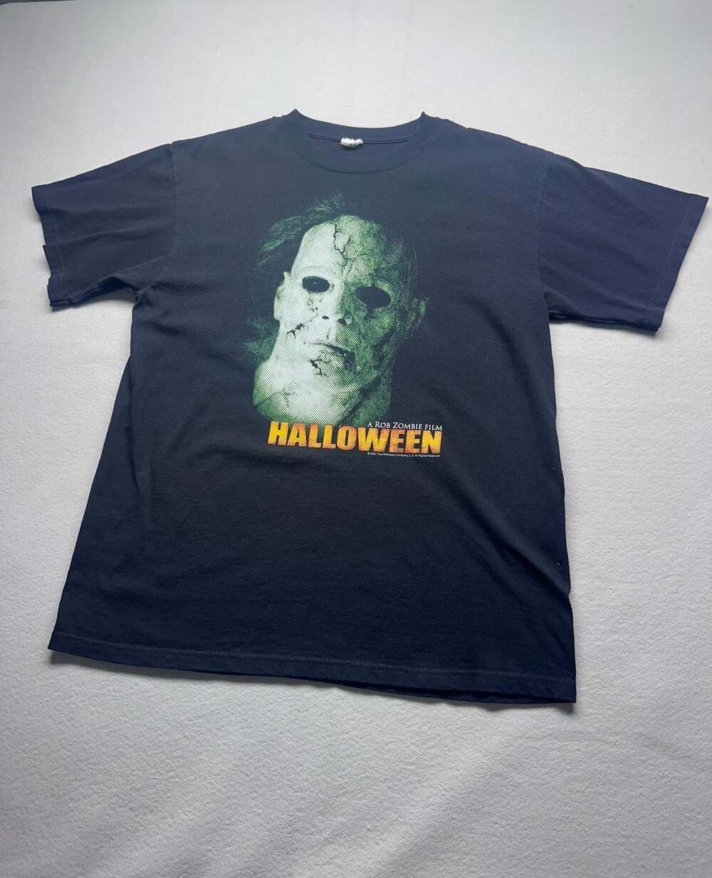 ROB ZOMBIE Halloween t shirt 2007 L tee horror movie promo